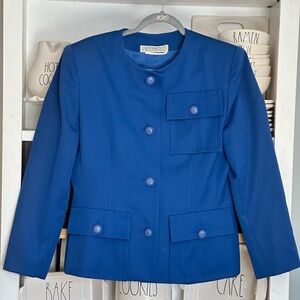 Givenchy Vintage 90’s cropped Blazer Jacket Wool